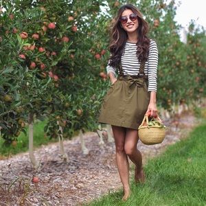 Skirt with straps urban outfitters